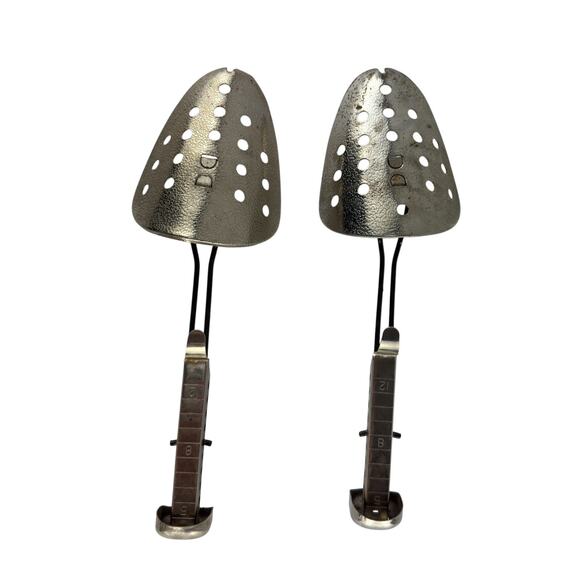 Vintage Ekco Shoe Stretchers Adjustable Metal Size 5-12 USA Made - Picture 10 of 12